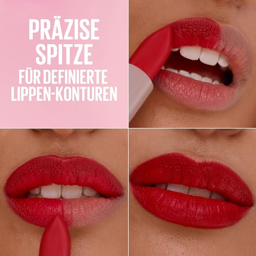 Maybelline Serum Lippenstift Satin – Pflege & 8H Feuchtigkeit