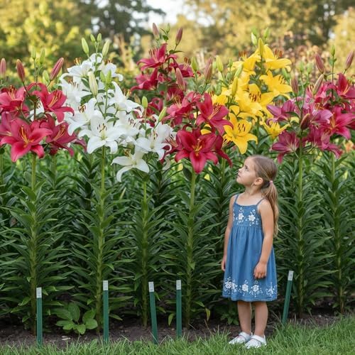 Riesen Lilien Zwiebeln Set – 15x Duftende Gartenlilien, mehrjährig & winterhart