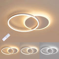 Elegante LED Ring-Deckenlampe – Dimmbar, Warm- & Kaltweiß