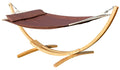 ALEOS Blanca Limited Edition Hängemattengestell 320cm Lärche &amp; Edelstahl
