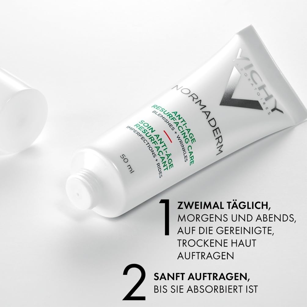 VICHY Normaderm Anti-Age – Pflege für unreine Haut, gegen Falten & Unreinheiten, 50 ml