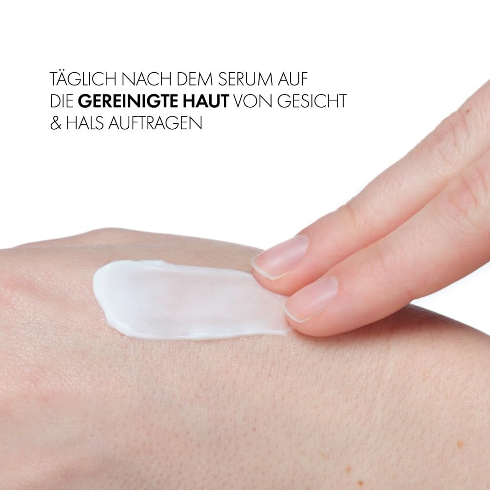 VICHY Straffende Anti-Aging Tagescreme – mit Hyaluron für trockene Haut, Anti-Falten & Aufpolsternd, 50 ml