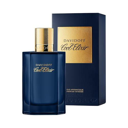Davidoff Cool Elixir EDP Intense – Masculine Luxury Fragrance with Oud, Rose Notes & Lavandin