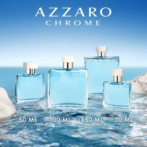 Azzaro Chrome Eau de Toilette Herren 100 ml – Aquatisch-frischer Zitrusduft