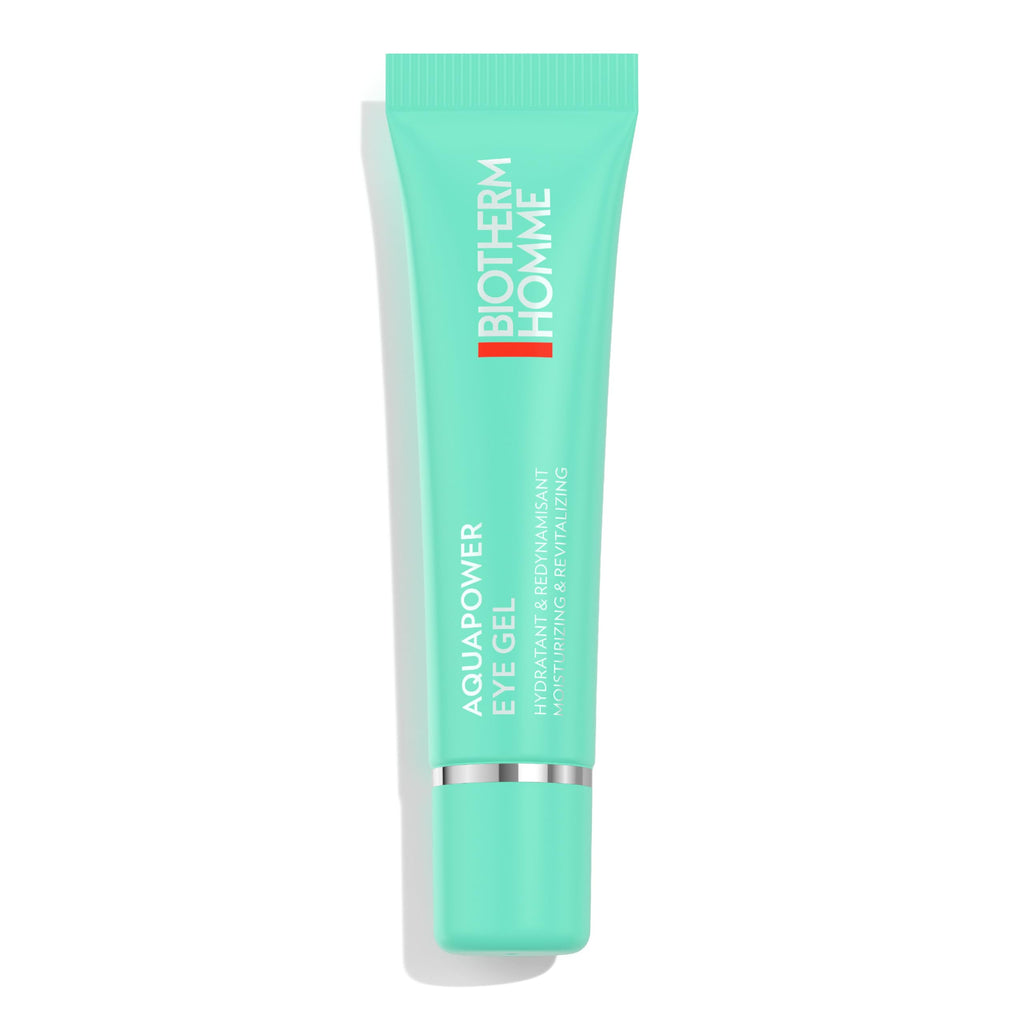 Biotherm Homme Aquapower Eye Gel – revitalisierende Augencreme mit Koffein & Life Plankton 15 ml
