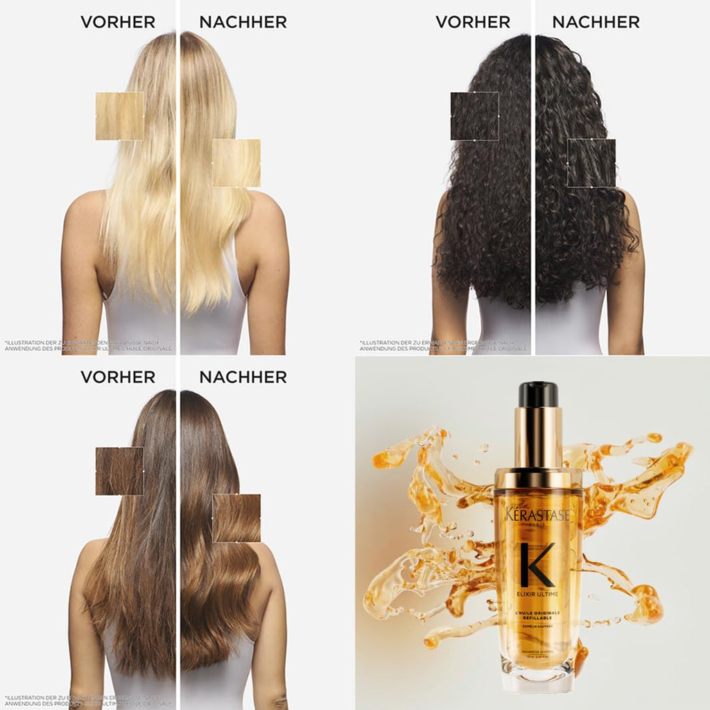 Kérastase Elixir Ultime Haaröl 75ml – Glanz, Hitzeschutz & Anti-Frizz