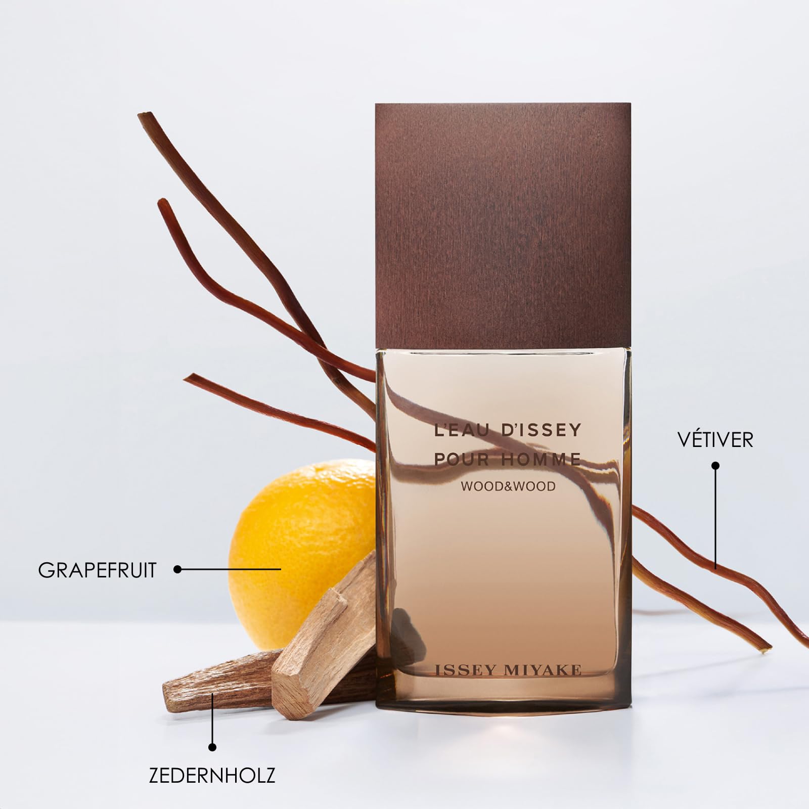 Dsquared2 Wood & Wood Eau de Parfum Herren – Intensiver holziger Duft mit Sandelholz