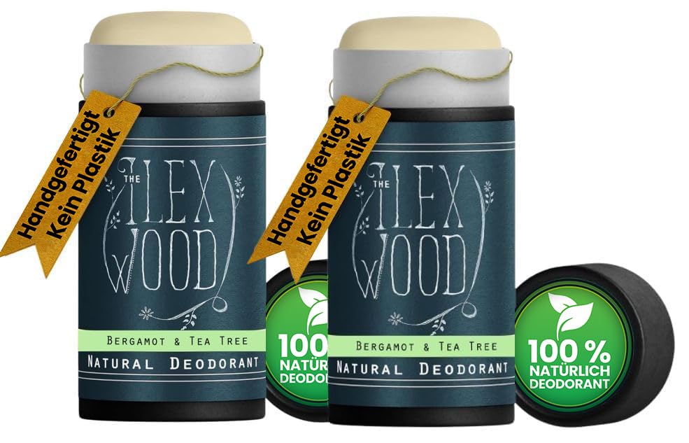 The Ilex Wood Natürliches Deodorant 70 ml – Veganes Deo mit Bergamotte & Teebaumöl