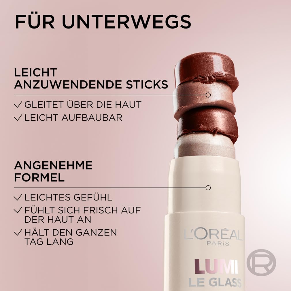 L'Oréal Highlighter Stick Glow – Glass Skin Effekt & Strahlender Teint
