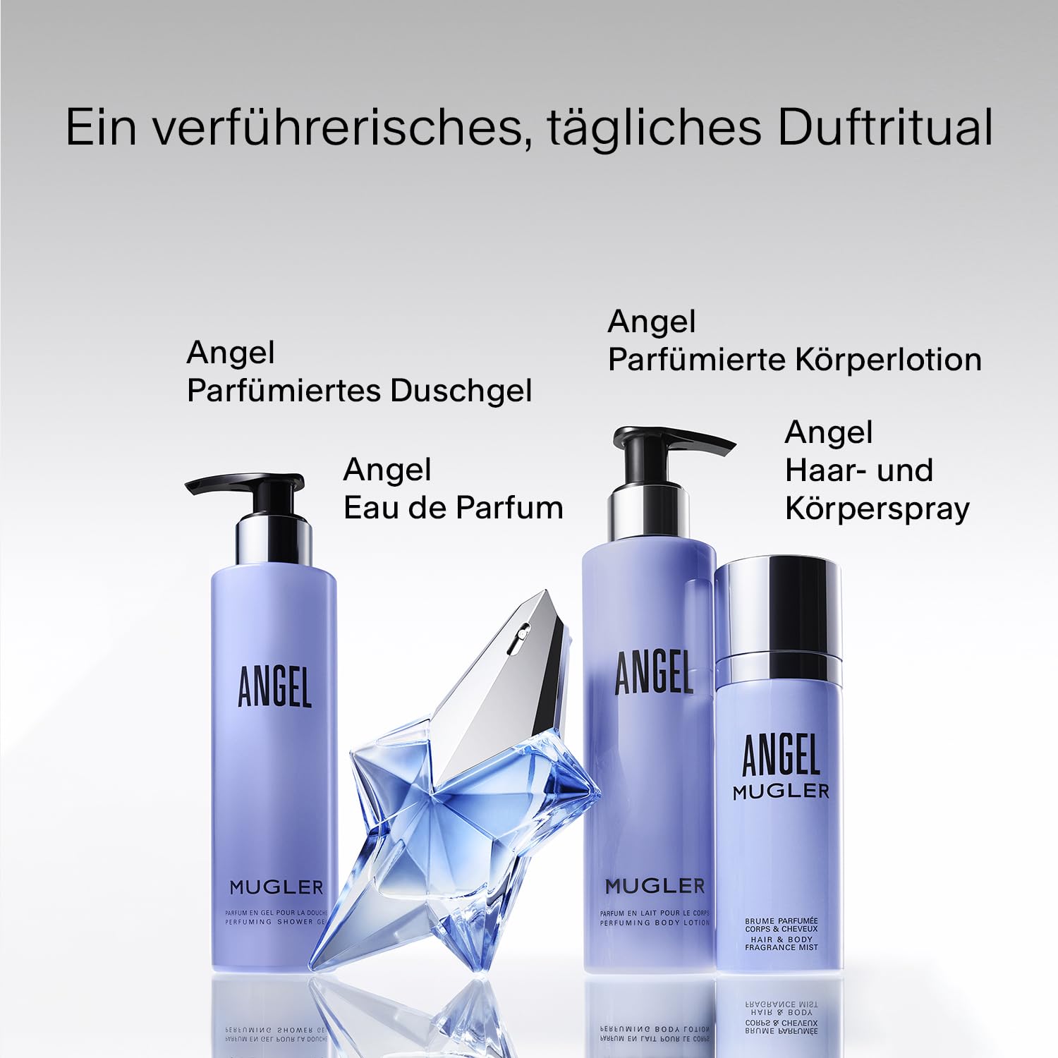 Mugler Angel Eau de Parfum – amber Gourmand Duft für Damen, nachfüllbar