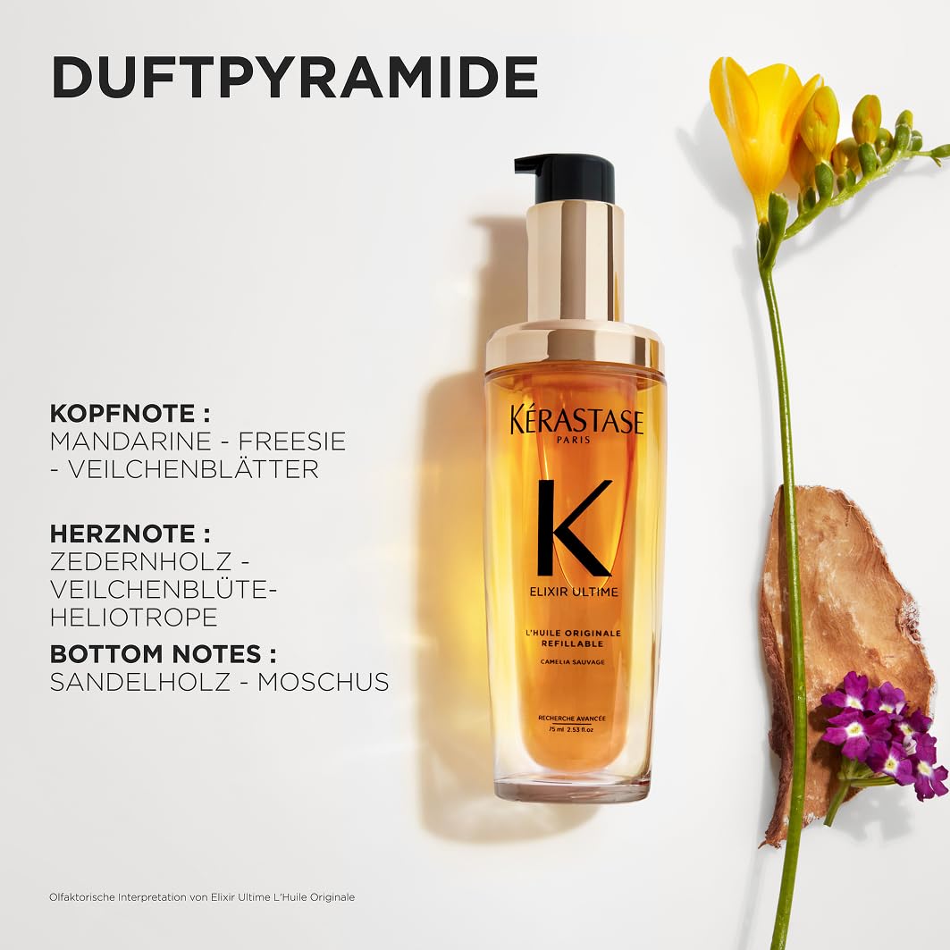 Kérastase Elixir Ultime Haaröl 75ml – Glanz, Hitzeschutz & Anti-Frizz