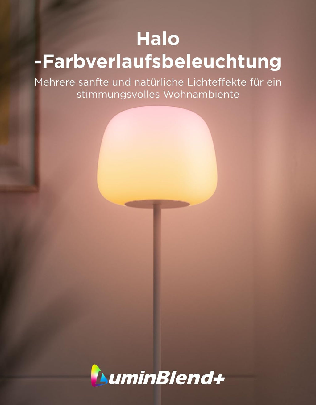 Govee Laterne LED Stehlampe RGBIC | Smart Standleuchte Wohnzimmer