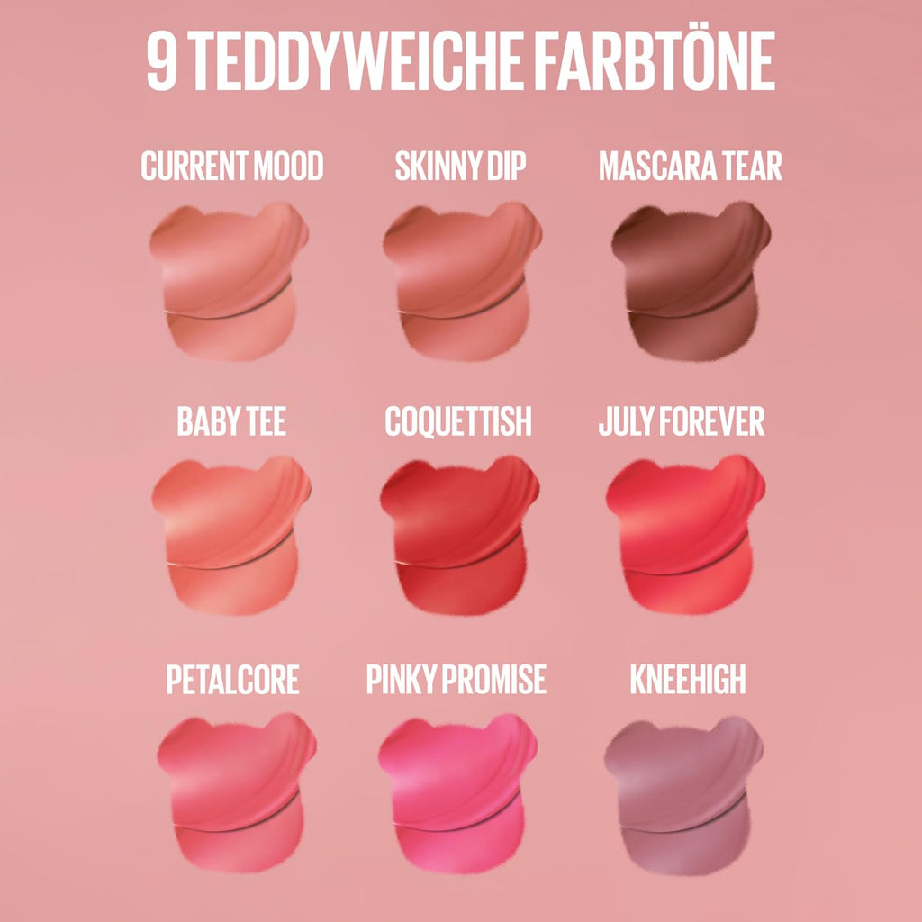 Maybelline Superstay Teddy Tint Lippenstift – Soft Matte & Long Lasting