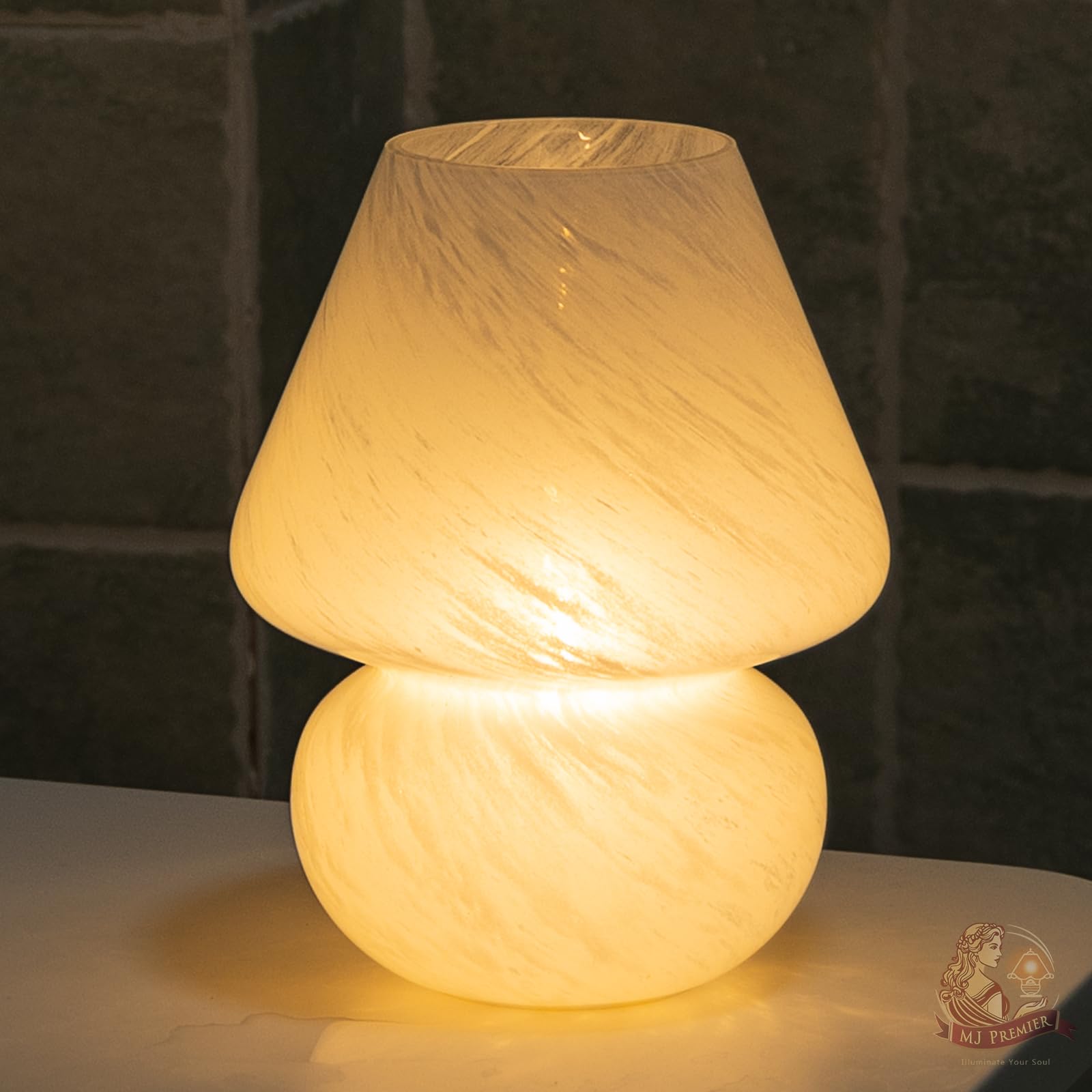 Mushroom Tischlampe – Aesthetic Pilzlampe mit warmem Ambient Licht für Schlafzimmer