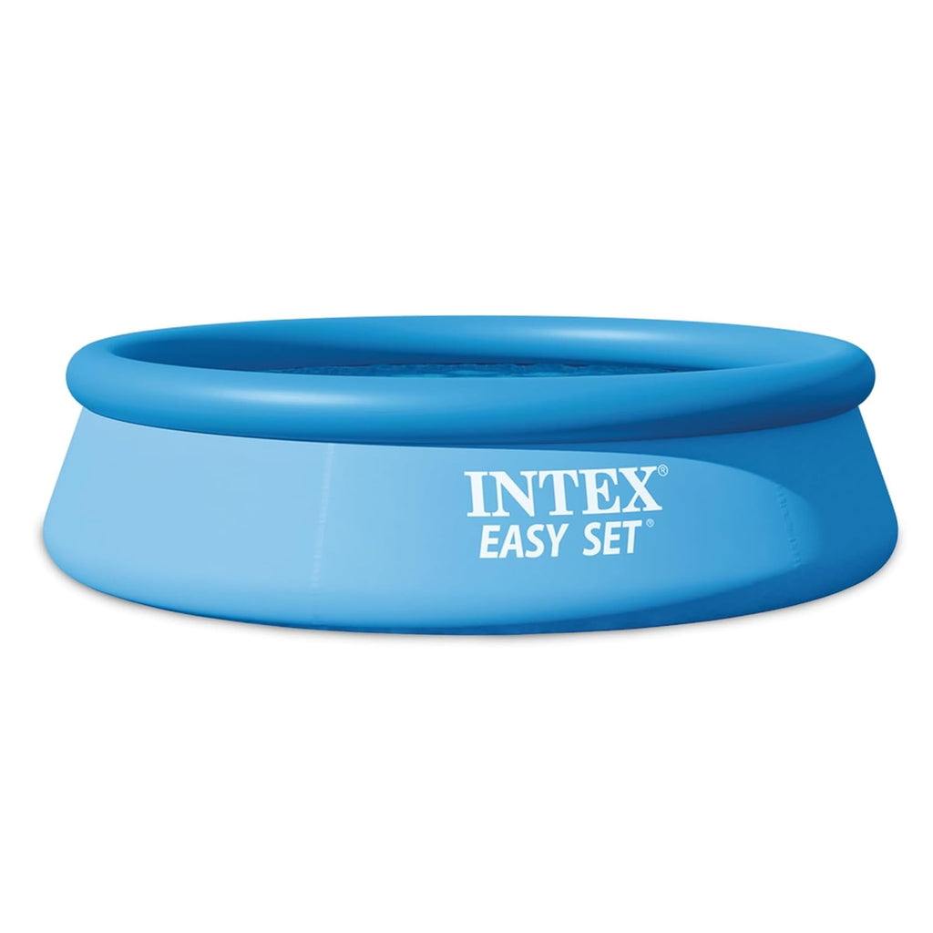 Intex Easy Set Aufstellpool Ø 305 cm – runder Gartenpool für Kinder, Blau
