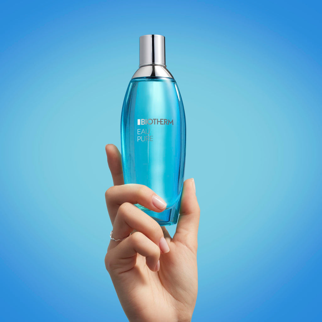 Biotherm Eau Pure Eau de Toilette, erfrischendes und feuchtigkeitsspendendes Damen Körperspray mit Essenzen grüner Früchte und ätherischen Ölen, Bodyspray belebt und erfrischt die Haut intensiv