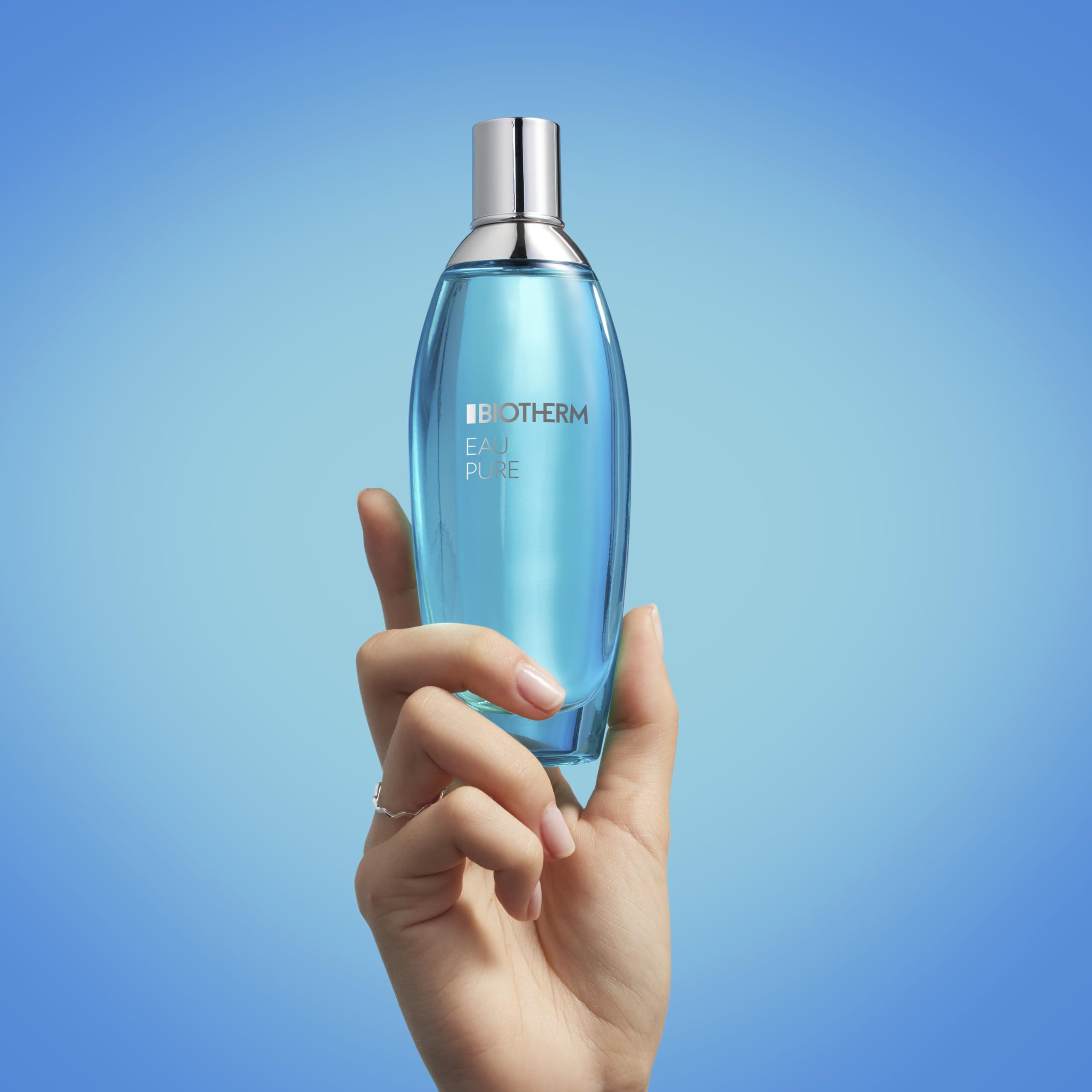 Biotherm Eau Pure Eau de Toilette, erfrischendes und feuchtigkeitsspendendes Damen Körperspray mit Essenzen grüner Früchte und ätherischen Ölen, Bodyspray belebt und erfrischt die Haut intensiv