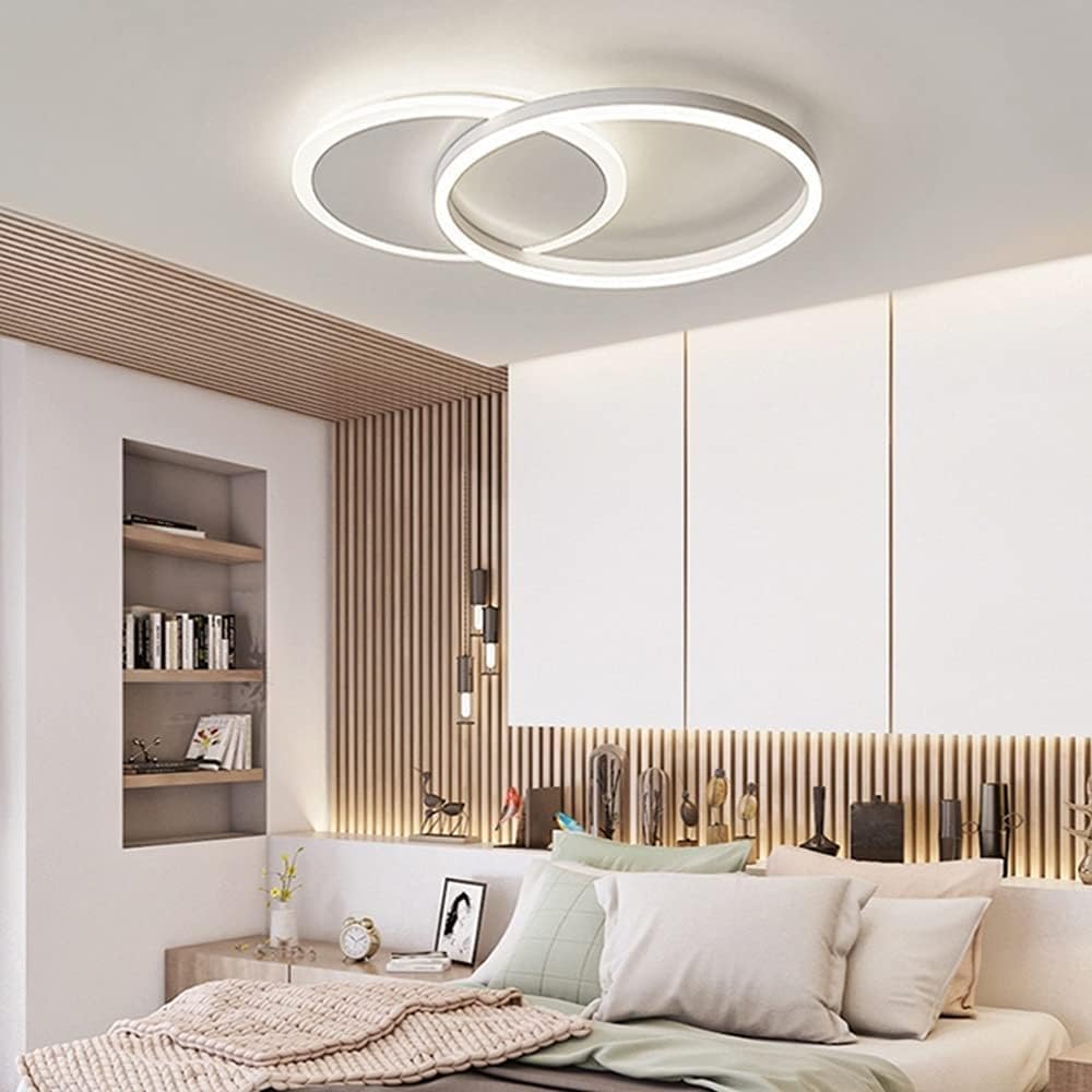 Elegante LED Ring-Deckenlampe – Dimmbar, Warm- & Kaltweiß