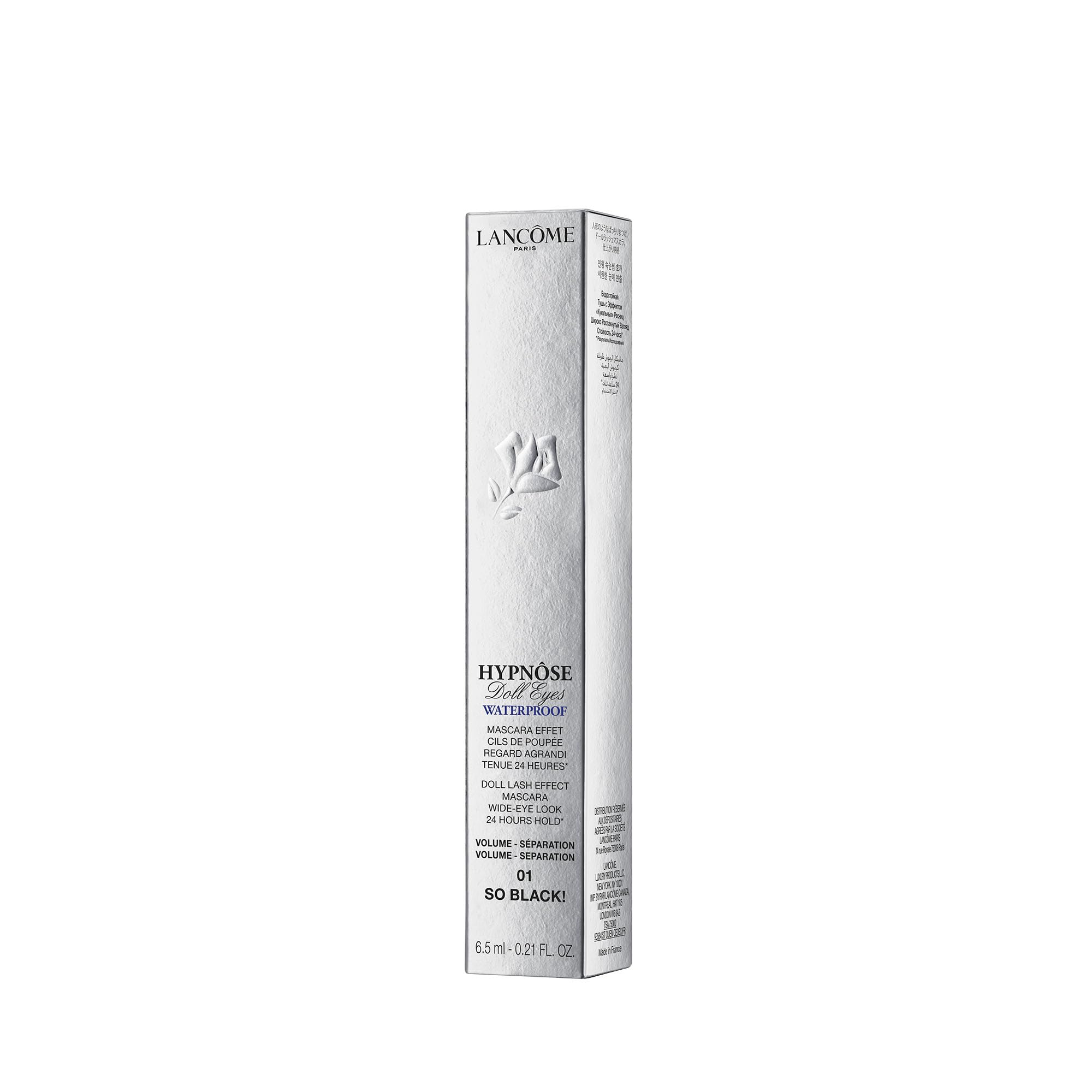 Lancôme Hypnôse Doll Eyes Mascara – Waterproof, Schwarz, Puppenaugen