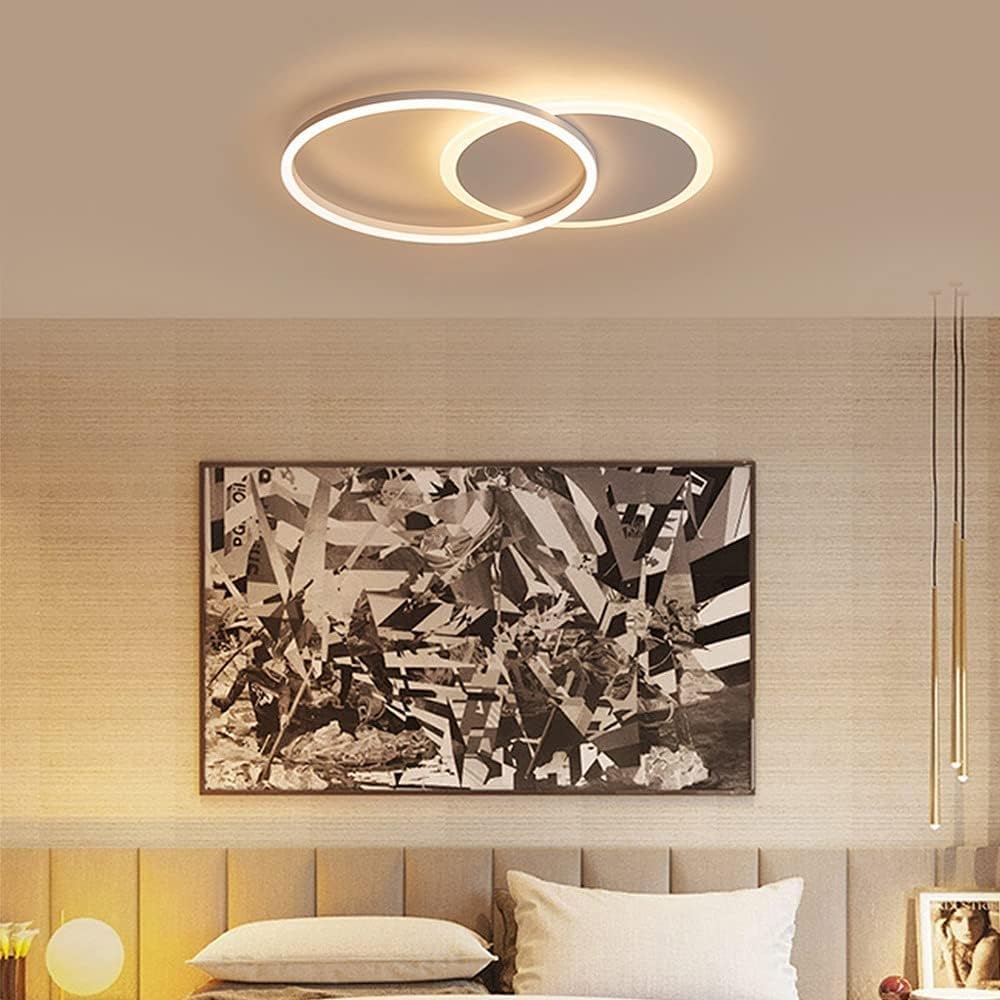 Elegante LED Ring-Deckenlampe – Dimmbar, Warm- & Kaltweiß