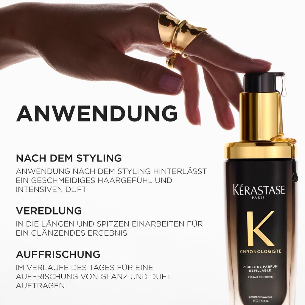 Kérastase Chronologiste Duftöl 75ml – Hitzeschutz, Glanz & Antistatik