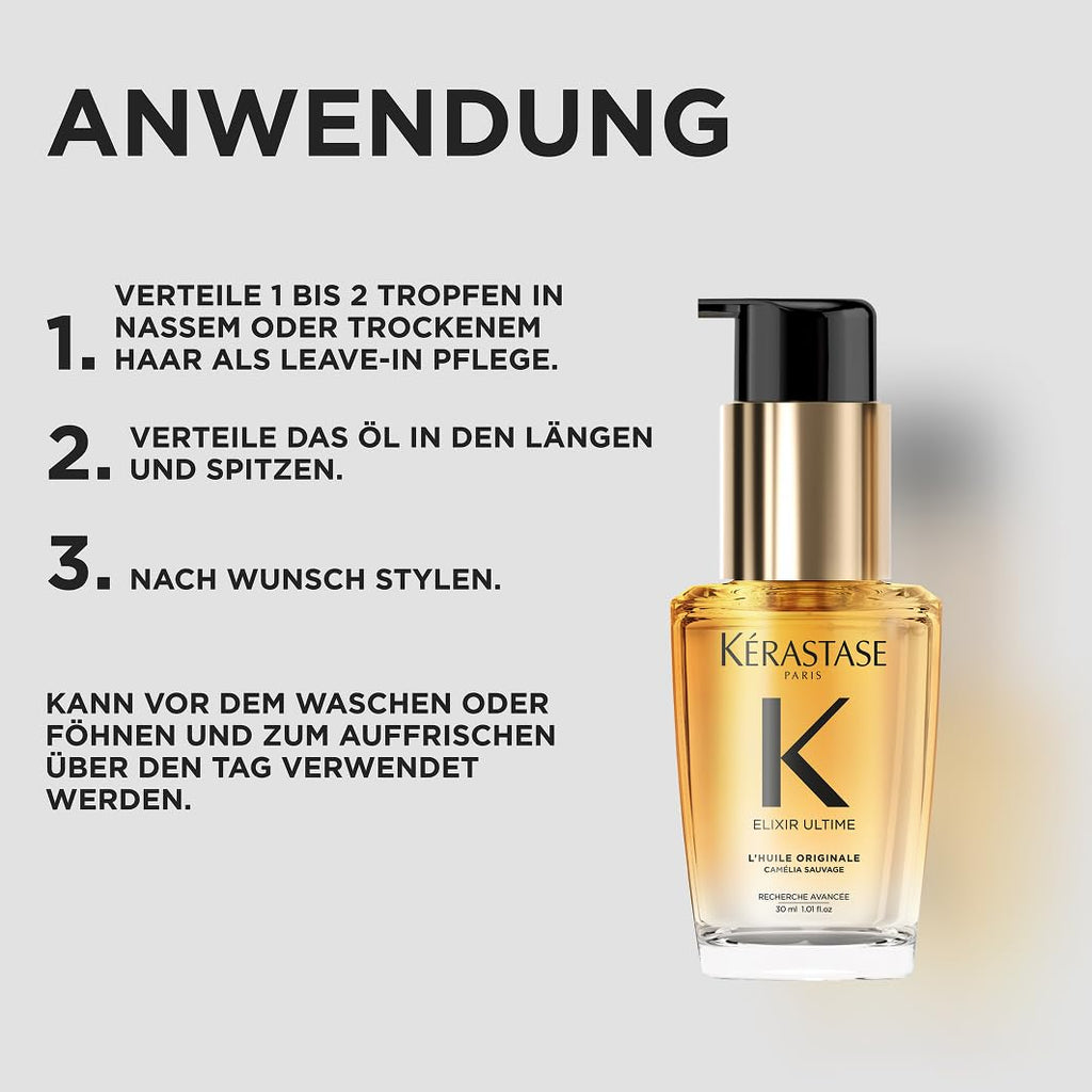 Kérastase Elixir Ultime Hair Oil – Luxurious Care for Dry and Dull Hair
