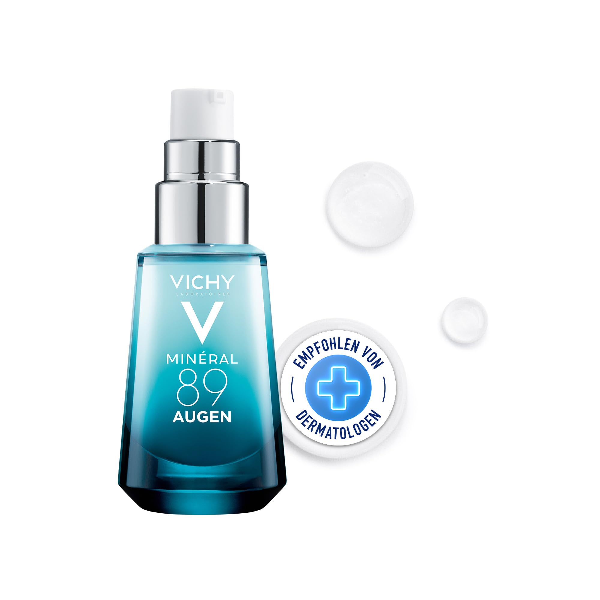 VICHY Augencreme Hyaluron Boost – gegen Augenringe & feine Linien, hydratisierend, 15 ml