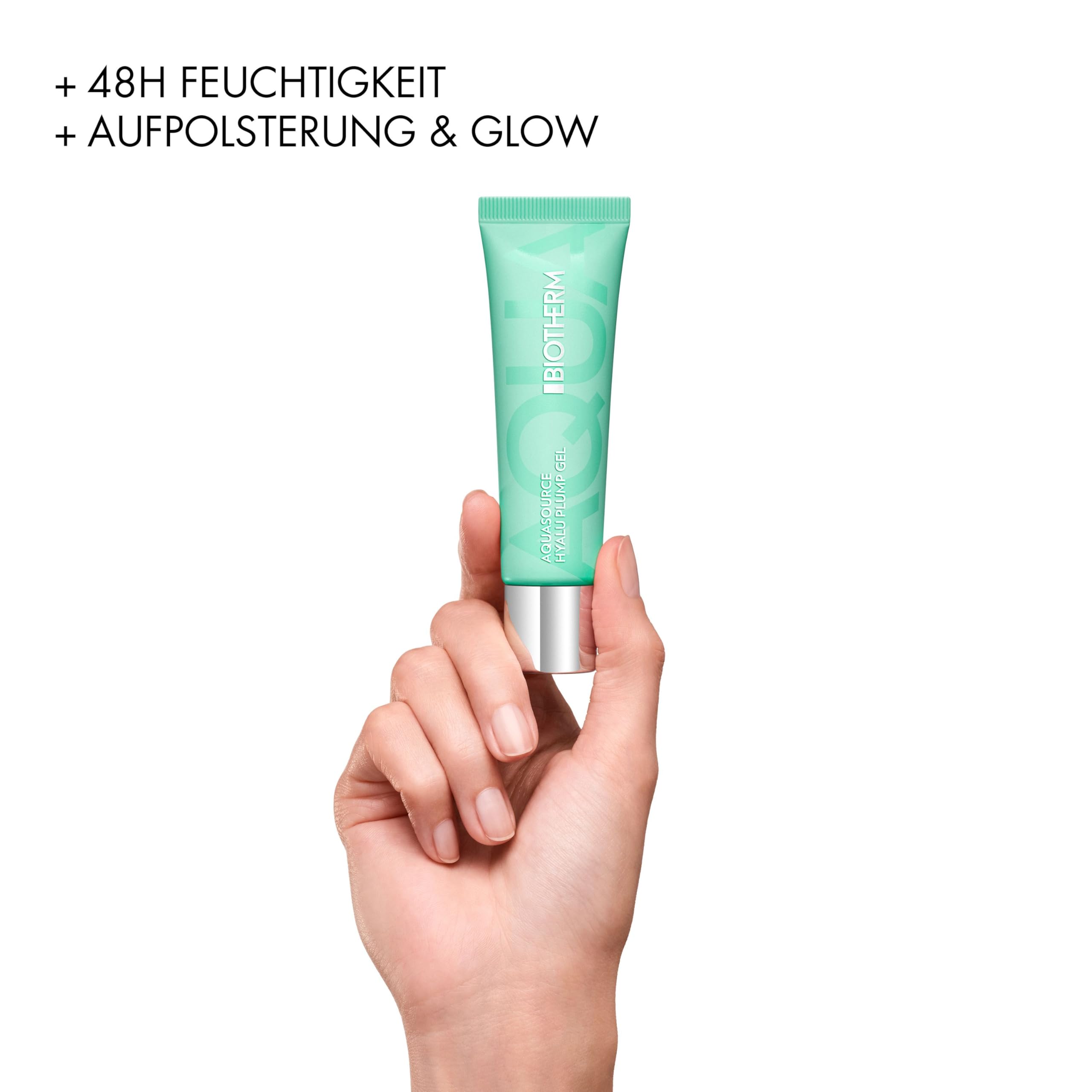 Biotherm Aquasource Hyalu Plump Gel – Feuchtigkeitsgel mit Hyaluron & Life Plankton, 30 ml