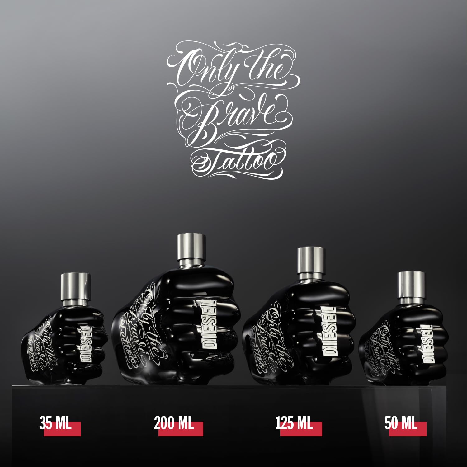Diesel Only The Brave Tattoo Eau de Toilette for Men 200 ml – distinctive fragrance
