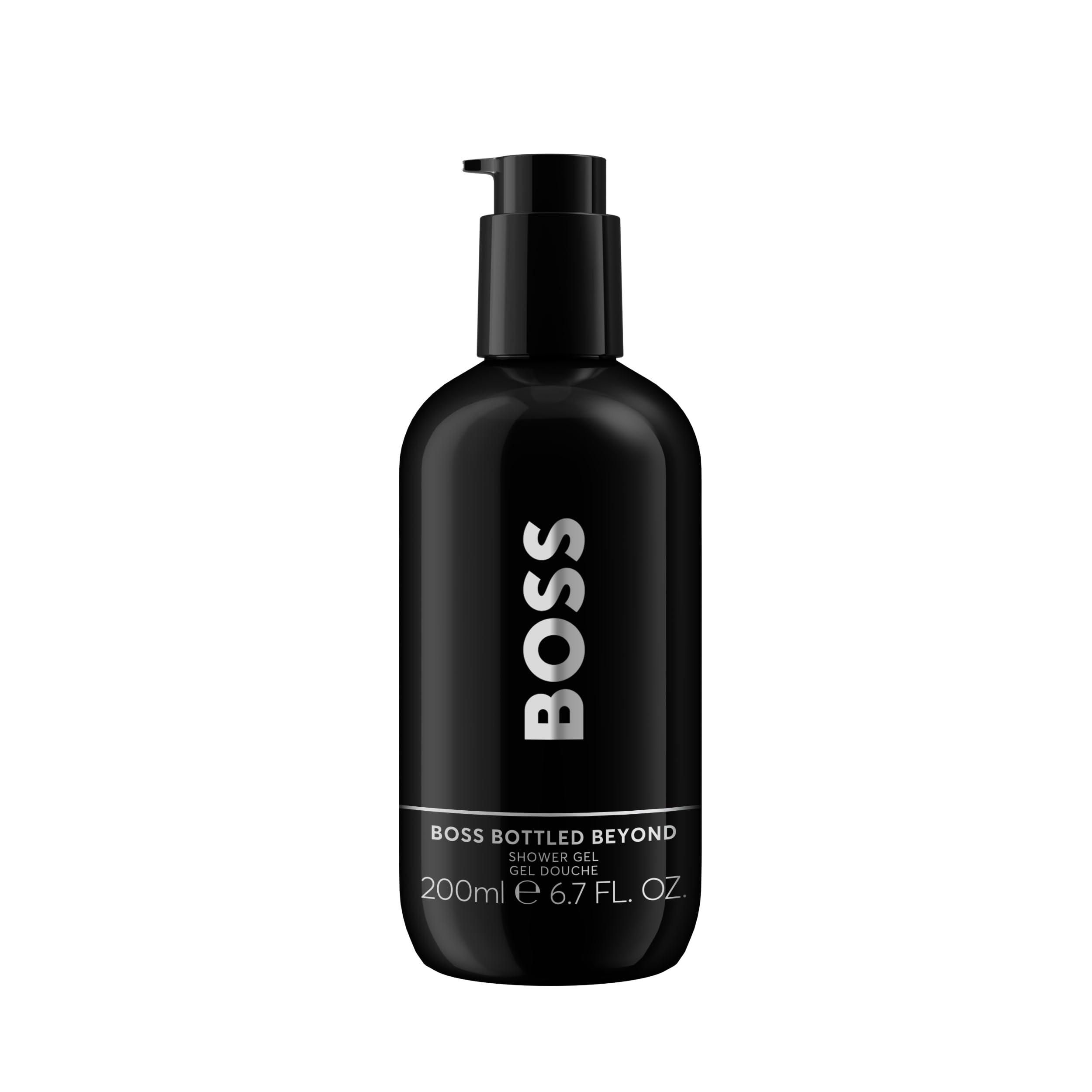 Boss Bottled Beyond Duschgel für Herren 200 ml – holzig aromatischer Duft