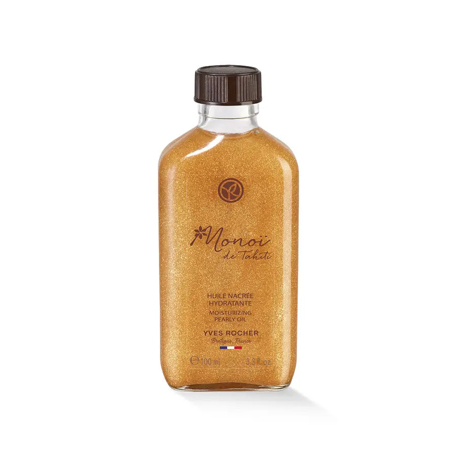 Schimmerndes Pflegeöl Monoi – Glow Effekt für Haut & Haare mit Sommerduft