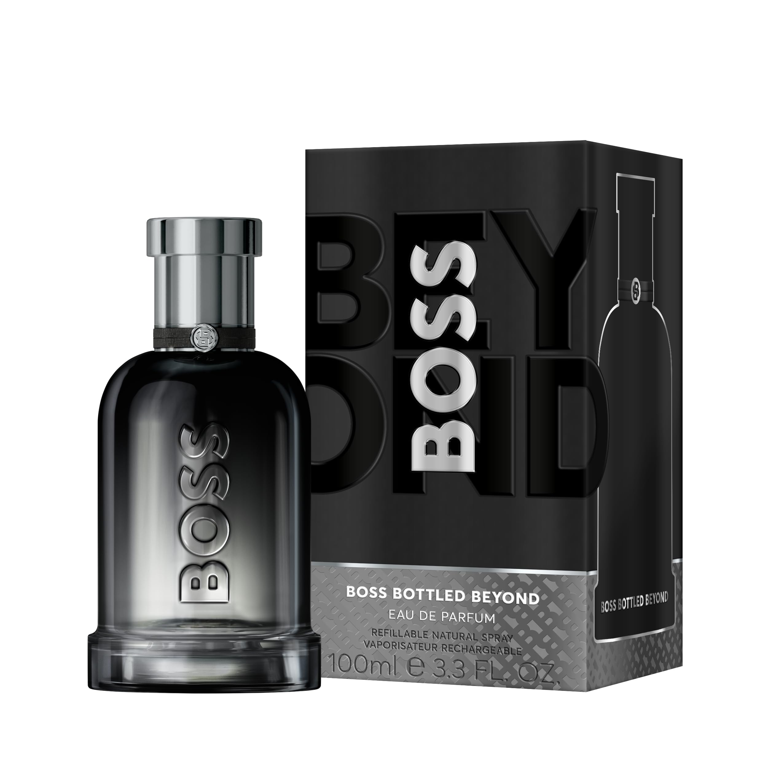 Boss Bottled Beyond Eau de Parfum für Herren 100 ml – holziges Cologne mit Ingwer und Leder