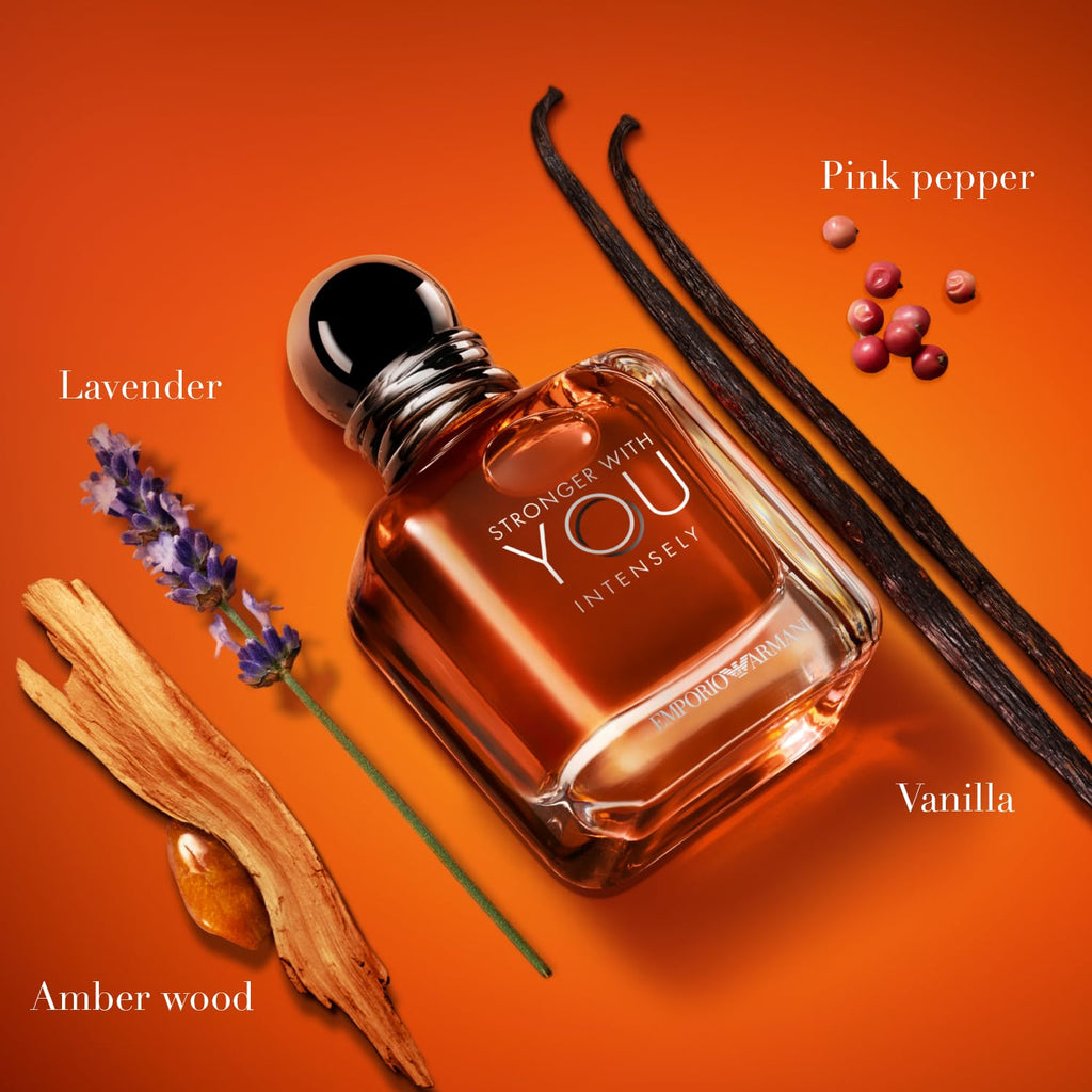 Armani Stronger With You Eau de Parfum – Intensiver Herrenduft mit Vanille & Holz