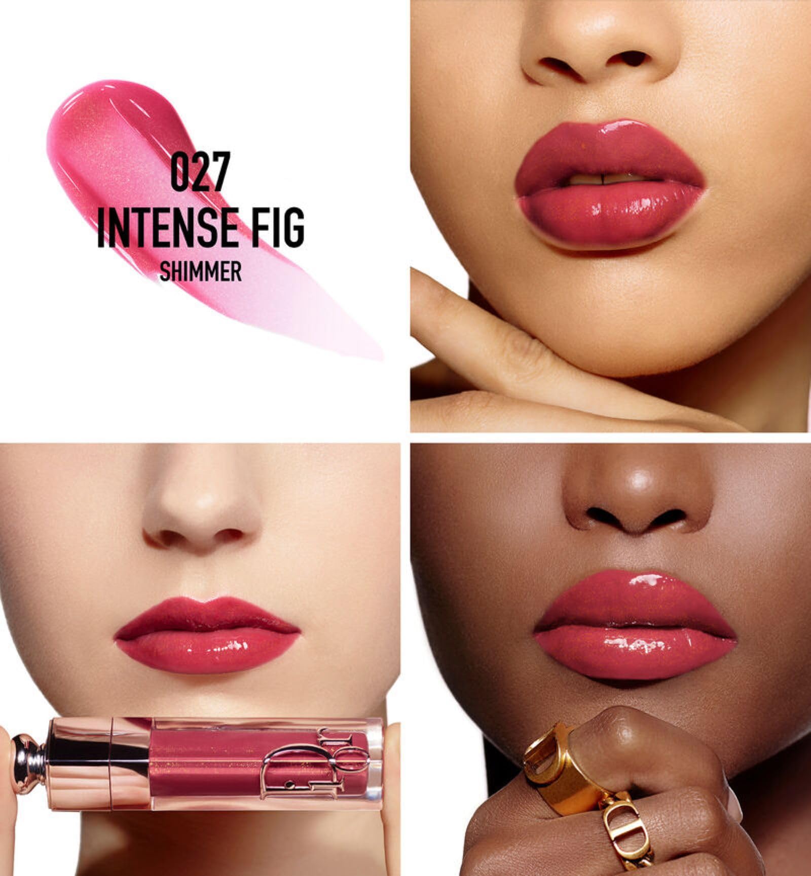 DIOR Addict Lip Maximizer Gloss 027 Intense Fig – Volumen-Lipgloss 6 ml