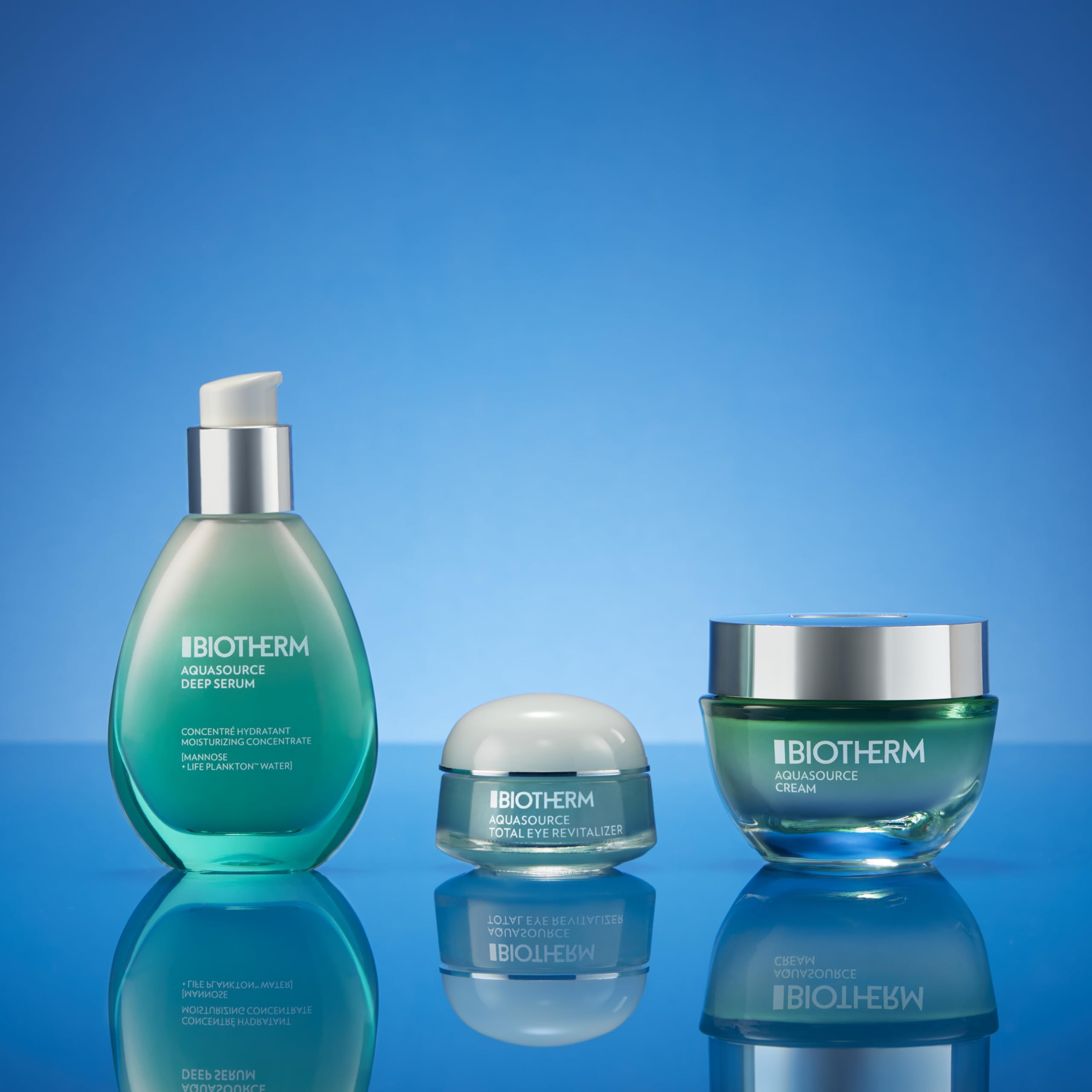 Biotherm Aquasource Creme – Feuchtigkeitspflege für normale Haut mit Life Plankton, 50 ml