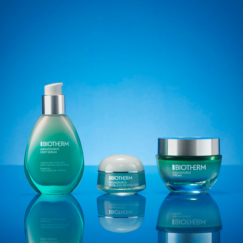 Biotherm Aquasource Creme – Feuchtigkeitspflege für normale Haut mit Life Plankton, 50 ml