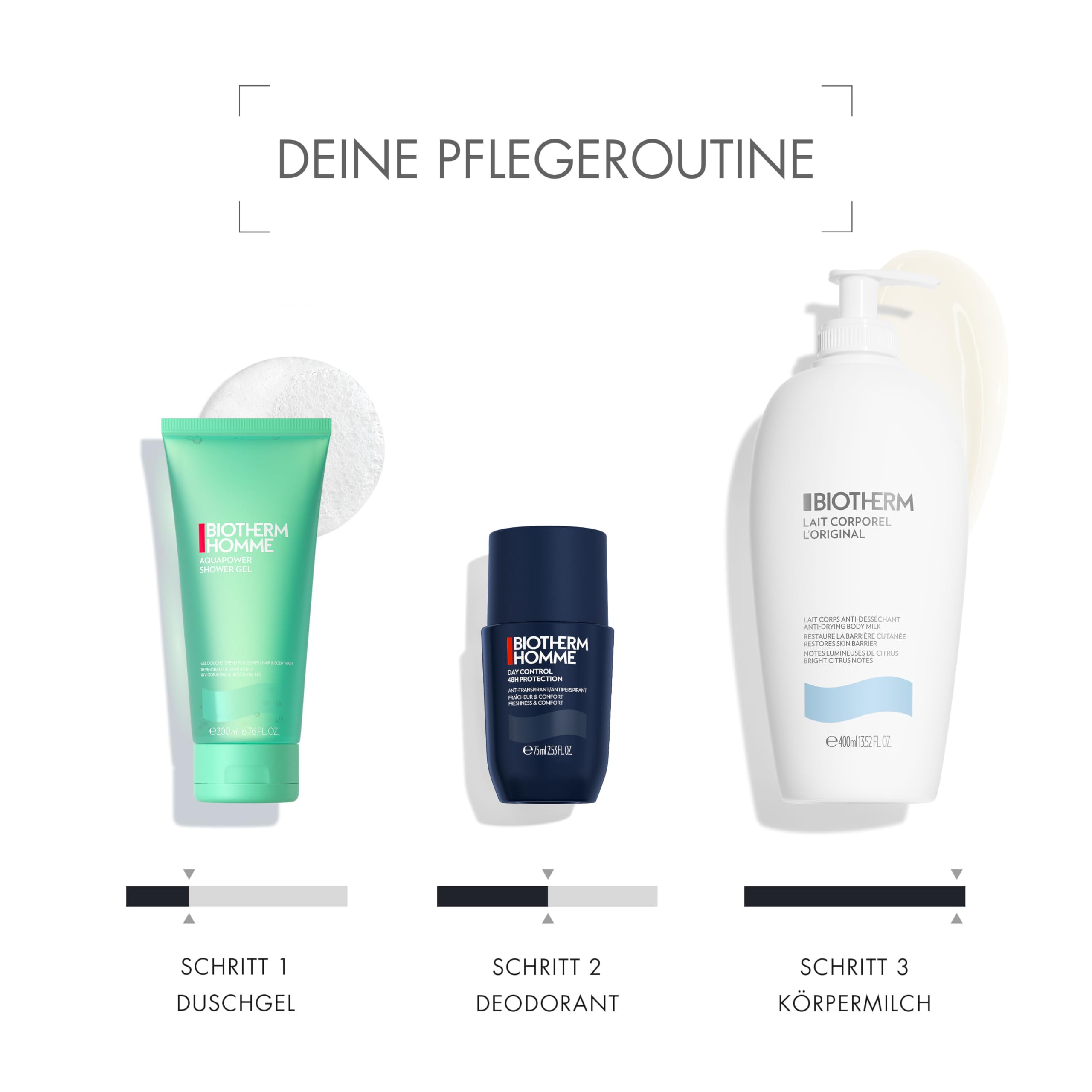 Biotherm Homme Day Control 48h Deo Roll-On 75 ml – Antitranspirant für Männer