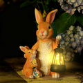Solar Osterhasen Figuren – Garten Deko für Balkon, Terrasse & Frühlingsdeko