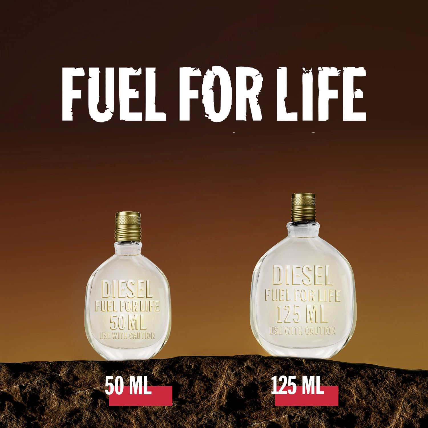 Diesel Fuel For Life Eau de Toilette für Herren 100 ml – frischer holziger Duft