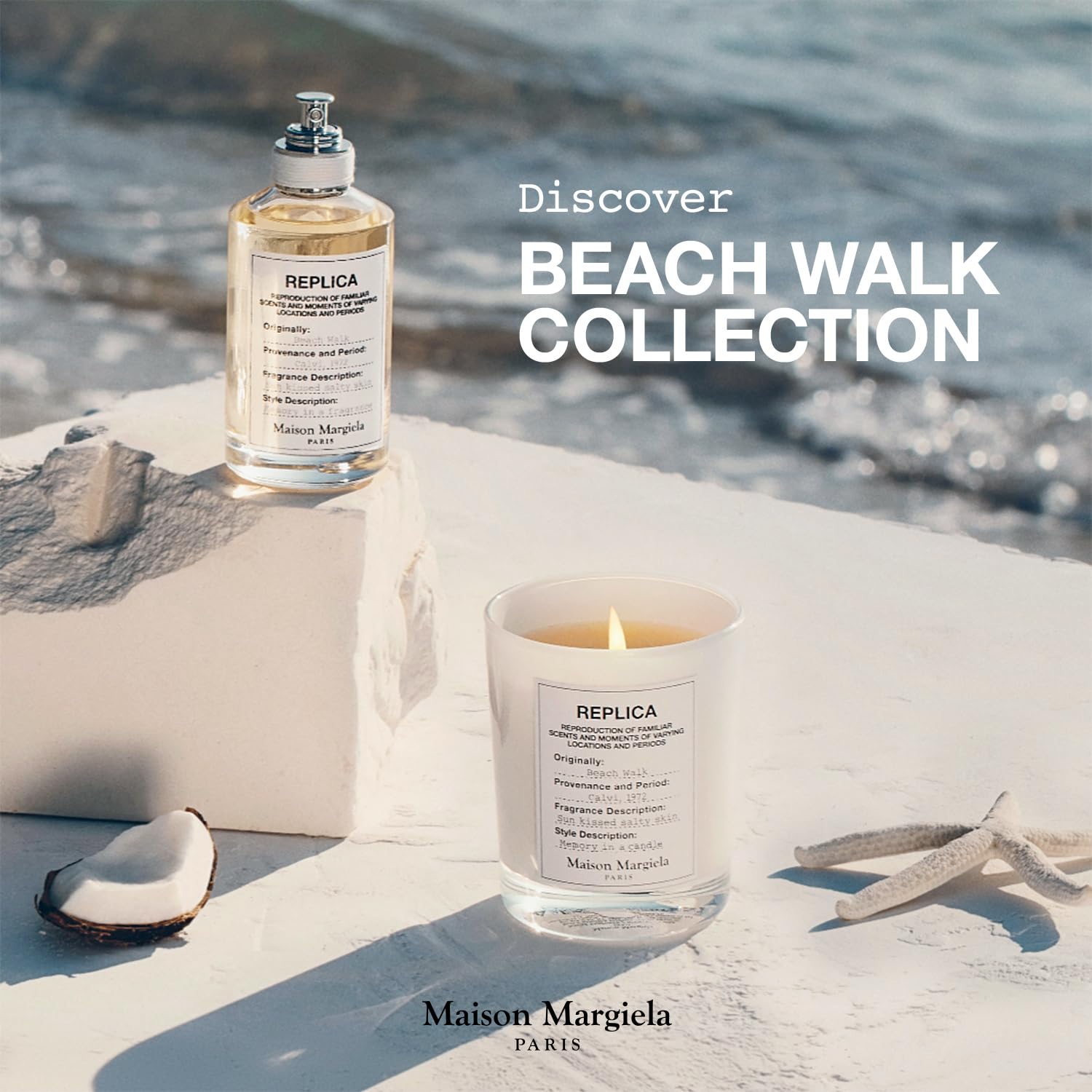 Maison Margiela Replica Beach Walk Eau de Toilette 100 ml – frischer Sommer Duft