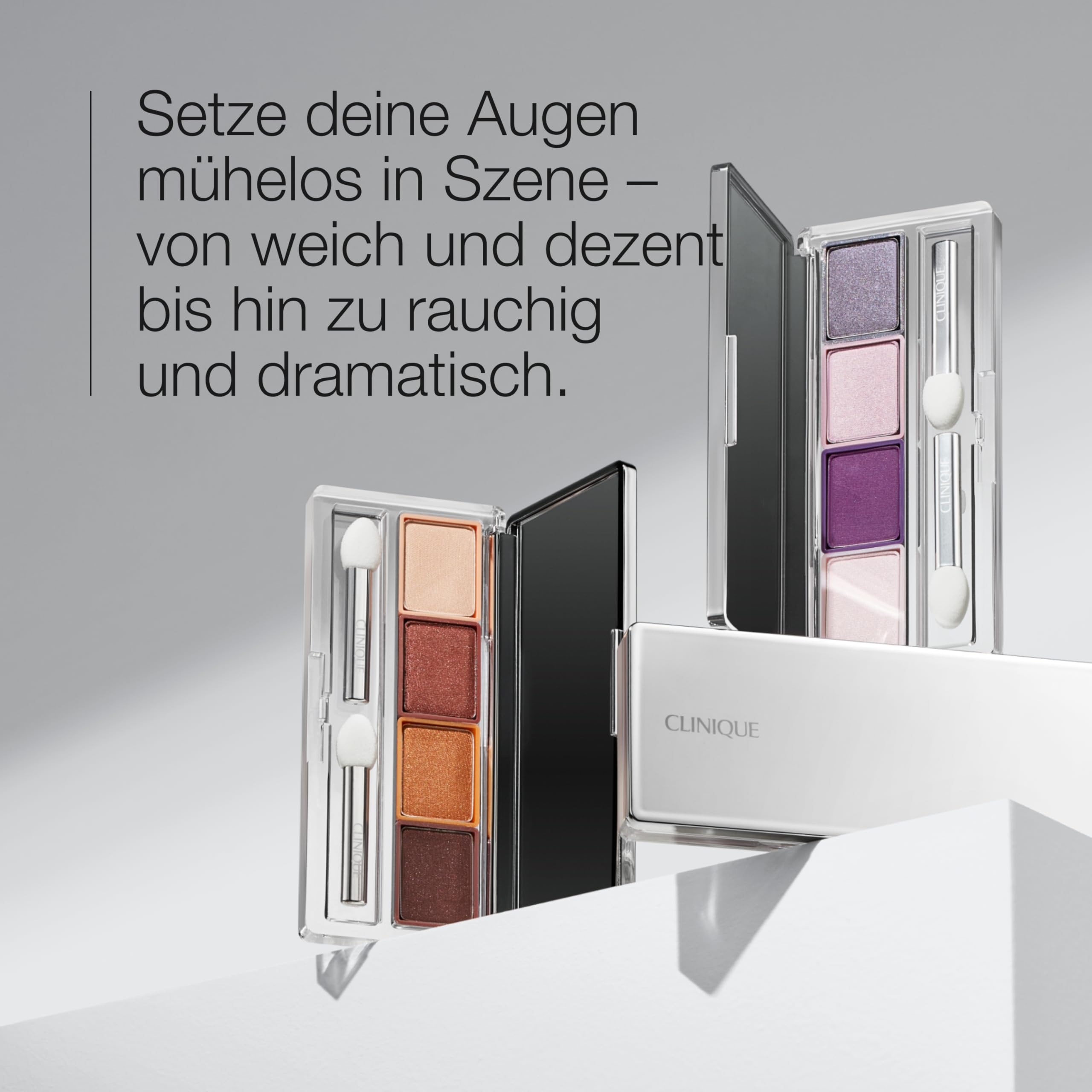 Clinique All About Shadow™ Quad Going Steady – 4 Lidschatten-Farben, wischfest