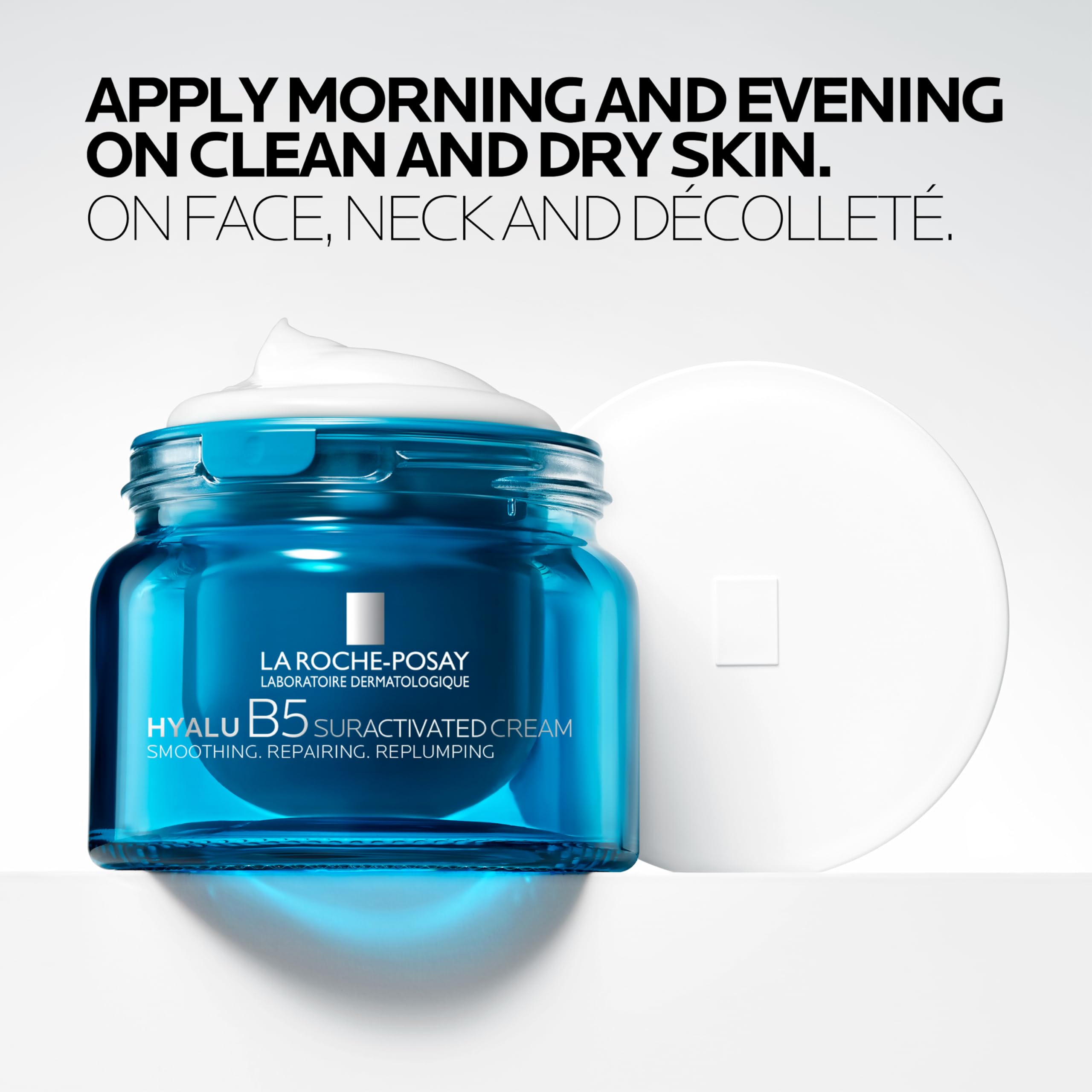 La Roche-Posay Hyalu B5 Creme – Feuchtigkeitspflege mit Hyaluron für empfindliche Haut, 50 ml