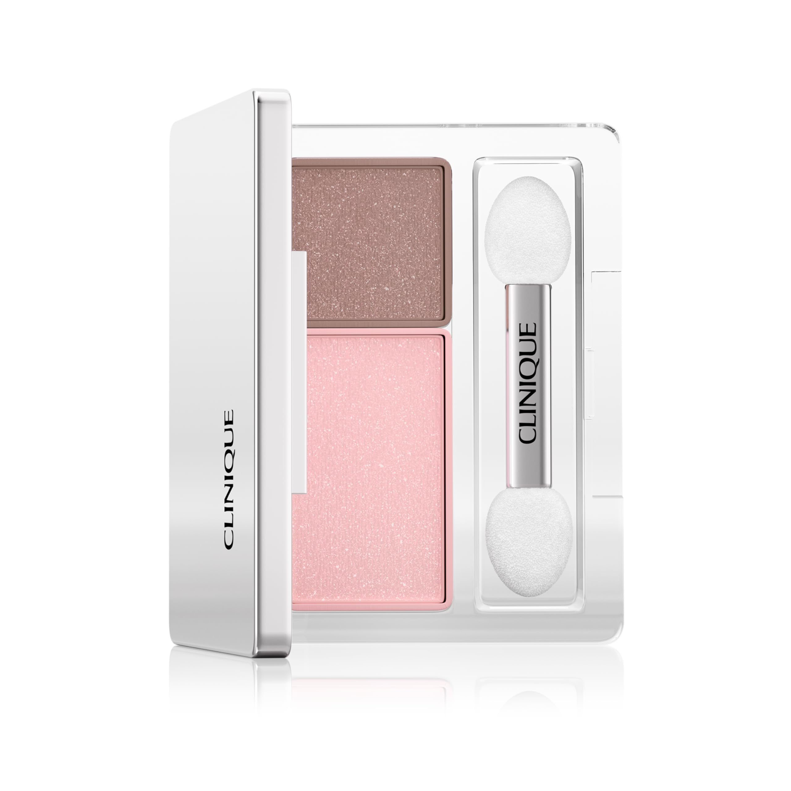 Clinique All About Shadow™ Duo Strawberry Fudge – Lidschatten, 8 Std. Halt