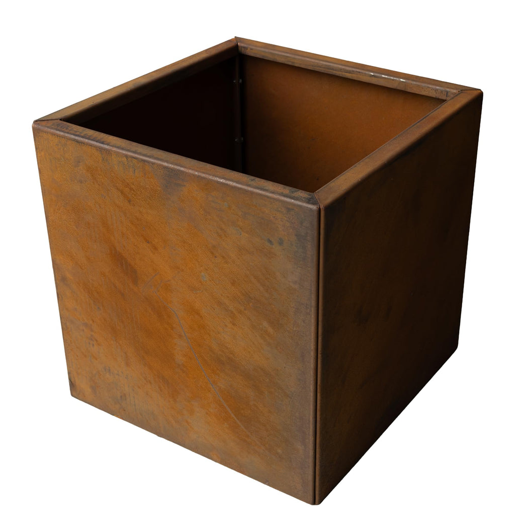 Pflanzkübel Cortenstahl Rostoptik 🧱 Moderner Blumentopf für Garten Balkon Terrasse