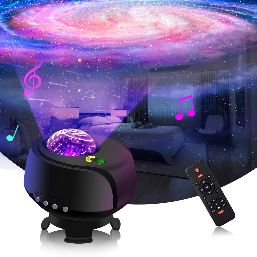 Galaxy Sternenhimmel Projektor – LED Aurora Lampe mit Bluetooth & Fernbedienung