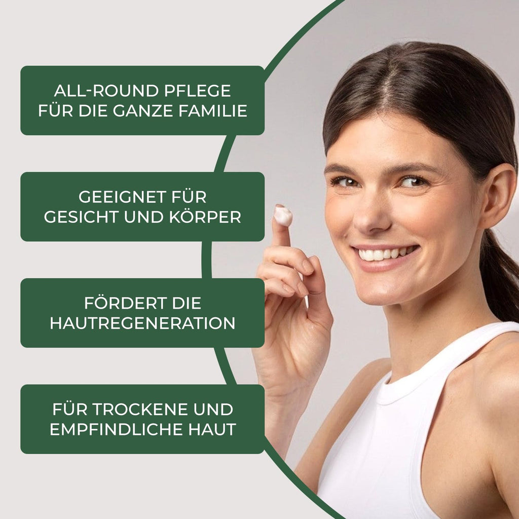 Dr. Armah Lavolta Shea Naturcreme Classic – Reichhaltige Körpercreme mit 100% Sheabutter & Vitamin E, 150 ml