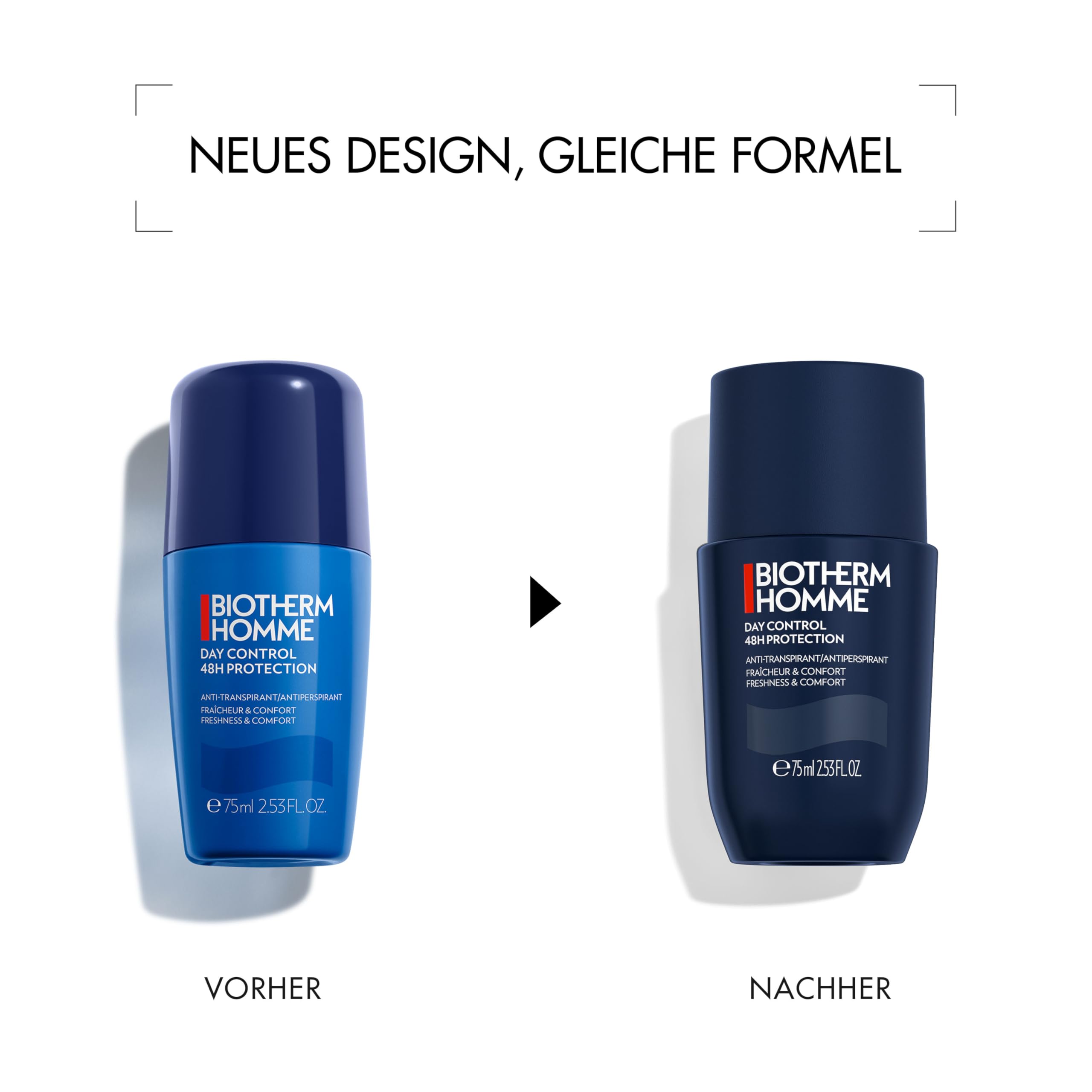 Biotherm Homme Day Control 48h Deo Roll-On 75 ml – Antitranspirant für Männer