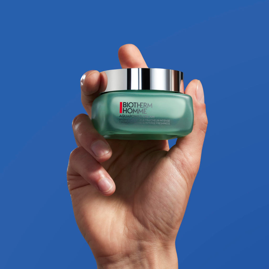 Biotherm Homme Aquapower 72H Gesichtscreme – Feuchtigkeitspflege für Männer mit Life Plankton 50 ml