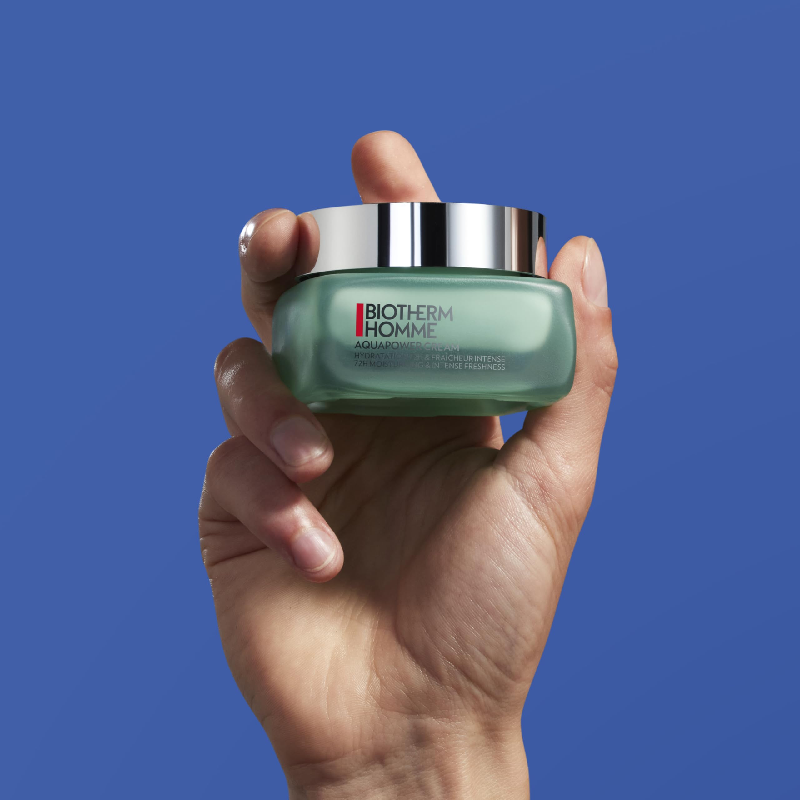 Biotherm Homme Aquapower 72H Gesichtscreme – Feuchtigkeitspflege für Männer mit Life Plankton 50 ml