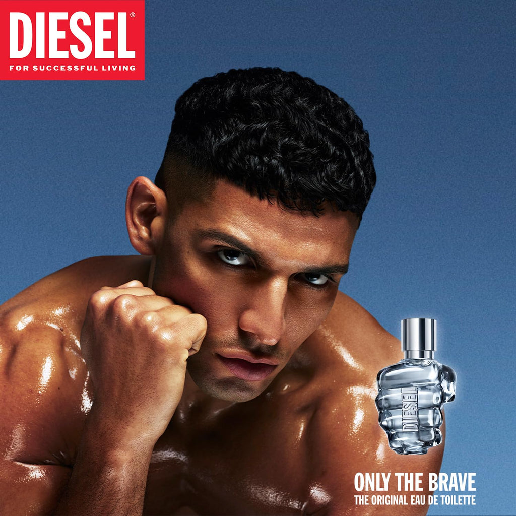 Diesel Only The Brave Eau de Toilette for Men 50 ml – Fresh Masculine Fragrance